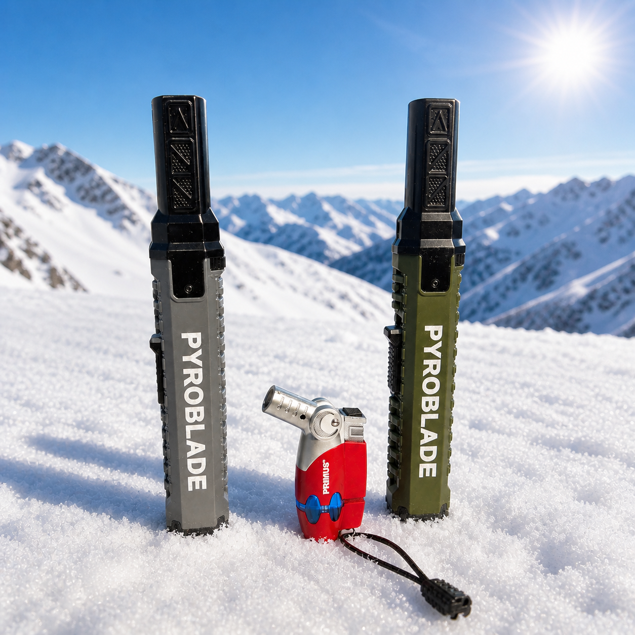 Test av Primus Power lighter mot Pyroblade Apex i kulden