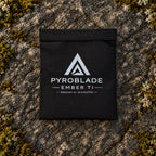 Pyroblade Ember TI helt flatpakket og klar for oppbevaring