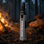 Pyroblade Apex stormlighter. 
Designet for norske forrhold med både vind, regn og kulde i tankene.
Testvinner å utkonkurrerertil og med  Primus Power Lighter.
Testet ned til 20 minus grader
