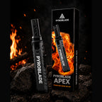 Pyroblade Apex stormlighter. 
Designet for norske forrhold med både vind, regn og kulde i tankene.
Testvinner å utkonkurrerertil og med  Primus Power Lighter.
Testet ned til 20 minus grader